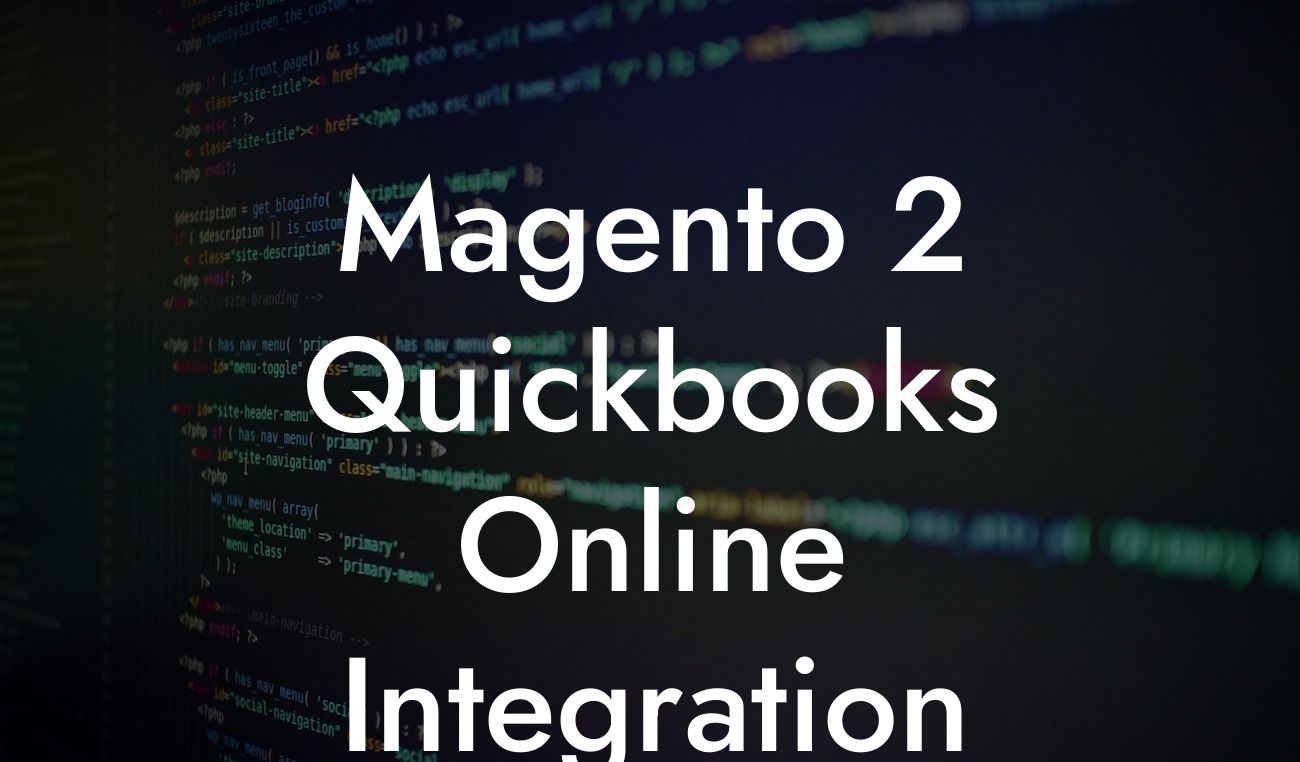 Magento 2 Quickbooks Online Integration