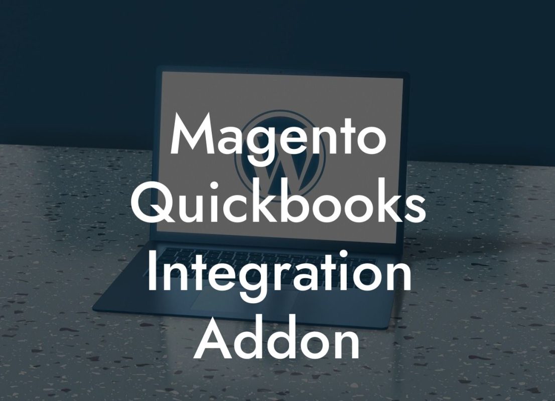 Magento Quickbooks Integration Addon