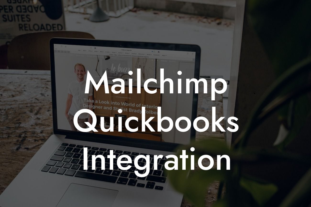 Mailchimp Quickbooks Integration