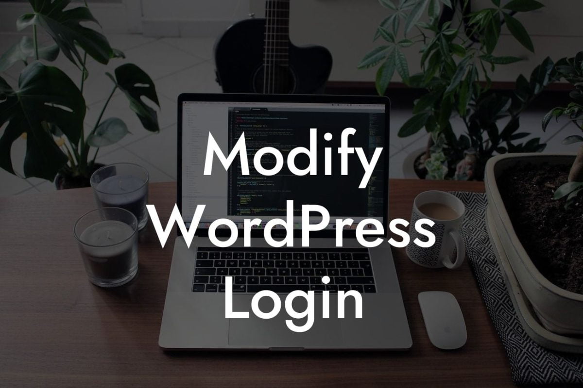 Modify WordPress Login