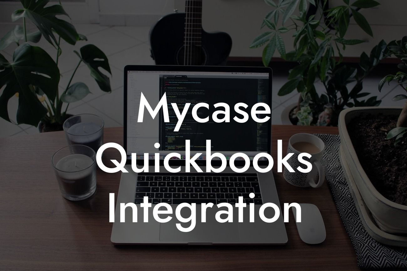 Mycase Quickbooks Integration