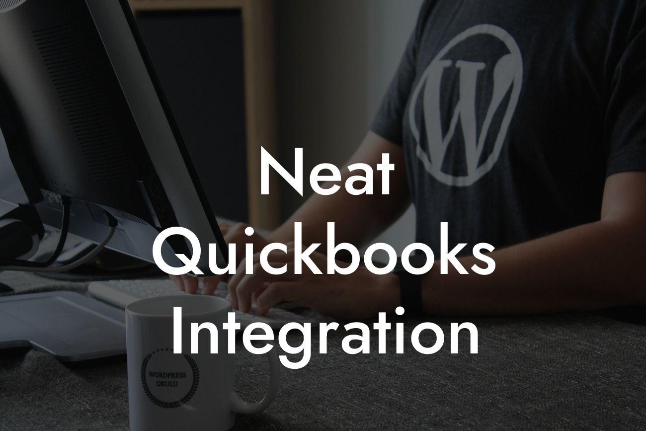 Neat Quickbooks Integration