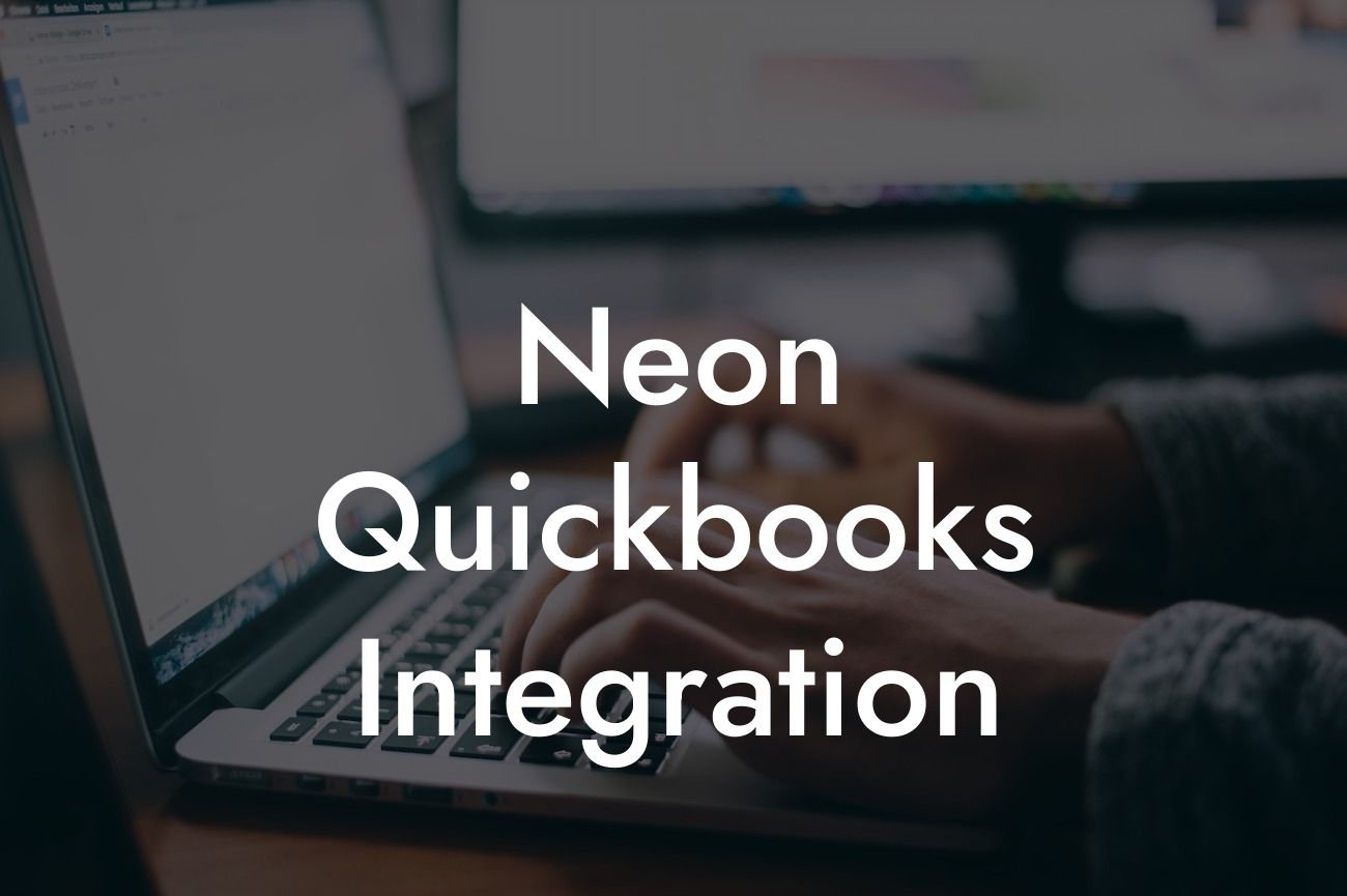Neon Quickbooks Integration