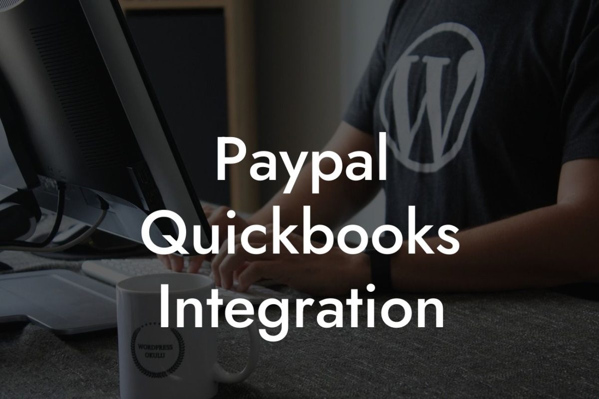 Paypal Quickbooks Integration