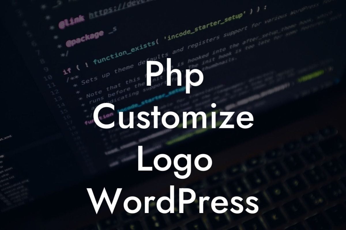 Php Customize Logo WordPress