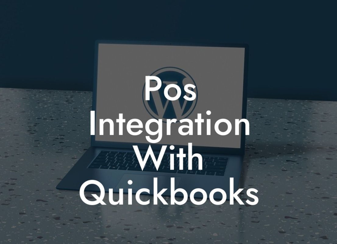 Pos Integration With Quickbooks