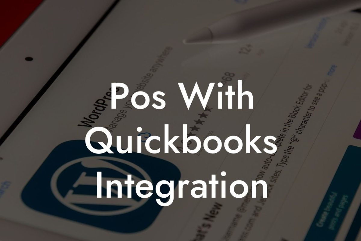 Pos With Quickbooks Integration