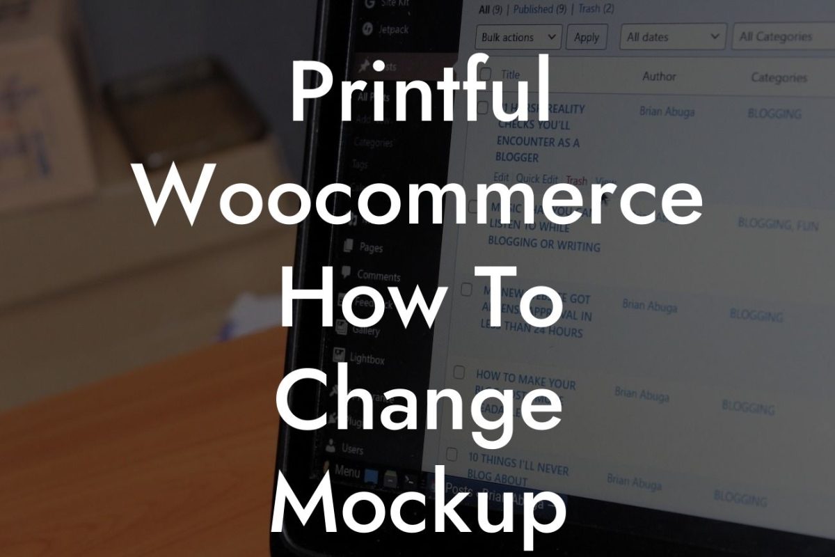 Printful Woocommerce How To Change Mockup Images