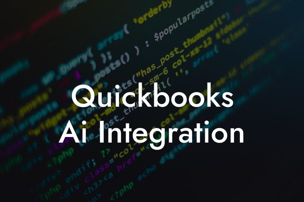 Quickbooks Ai Integration