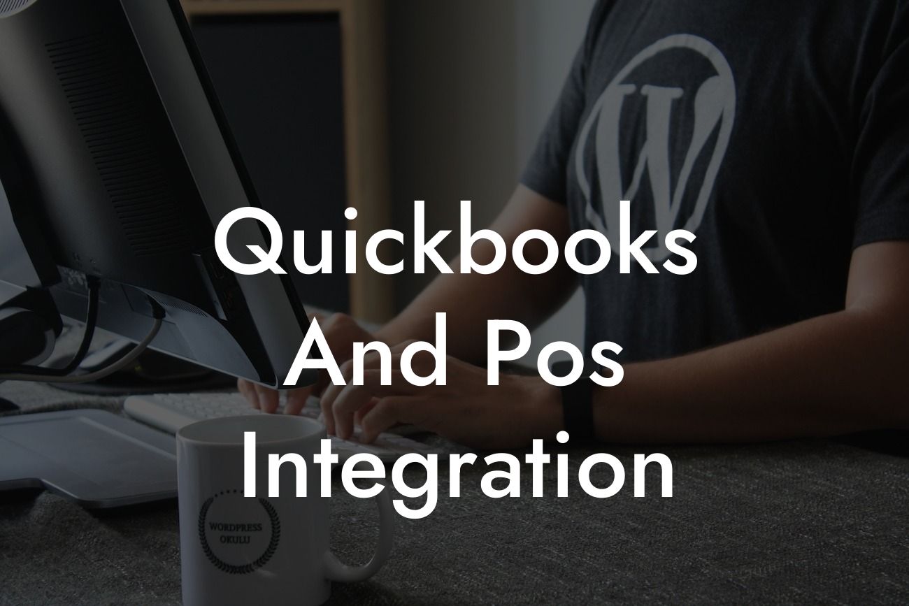 Quickbooks And Pos Integration