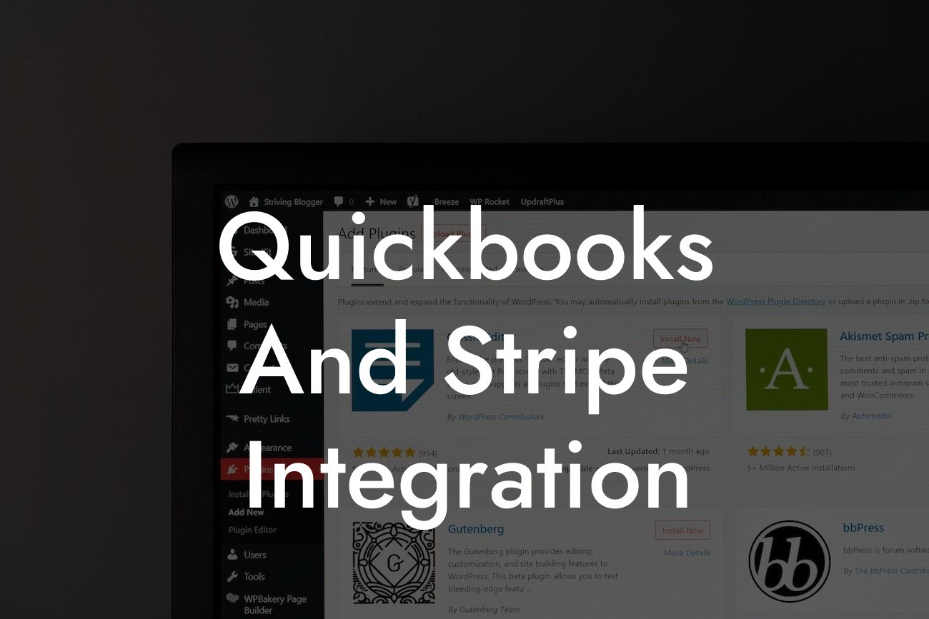 Quickbooks And Stripe Integration