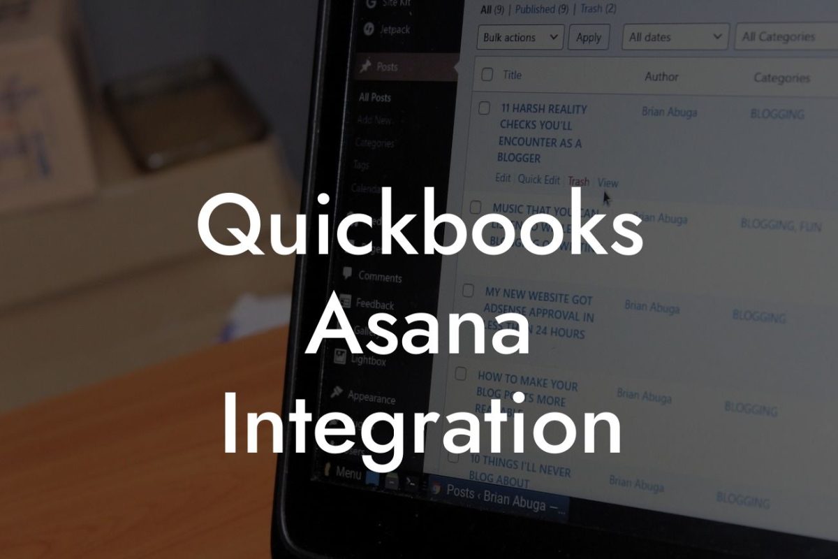 Quickbooks Asana Integration