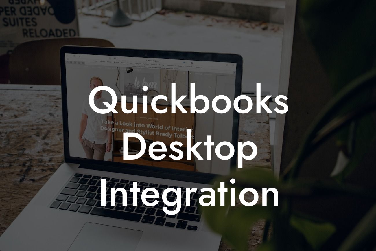 Quickbooks Desktop Integration