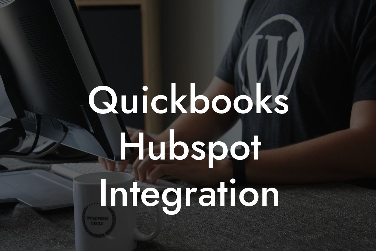 Quickbooks Hubspot Integration