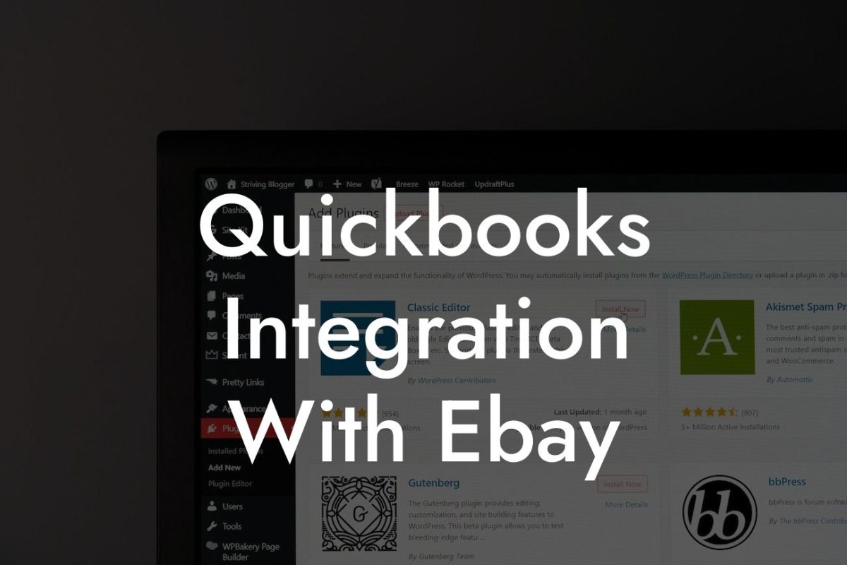 Quickbooks Integration With Ebay