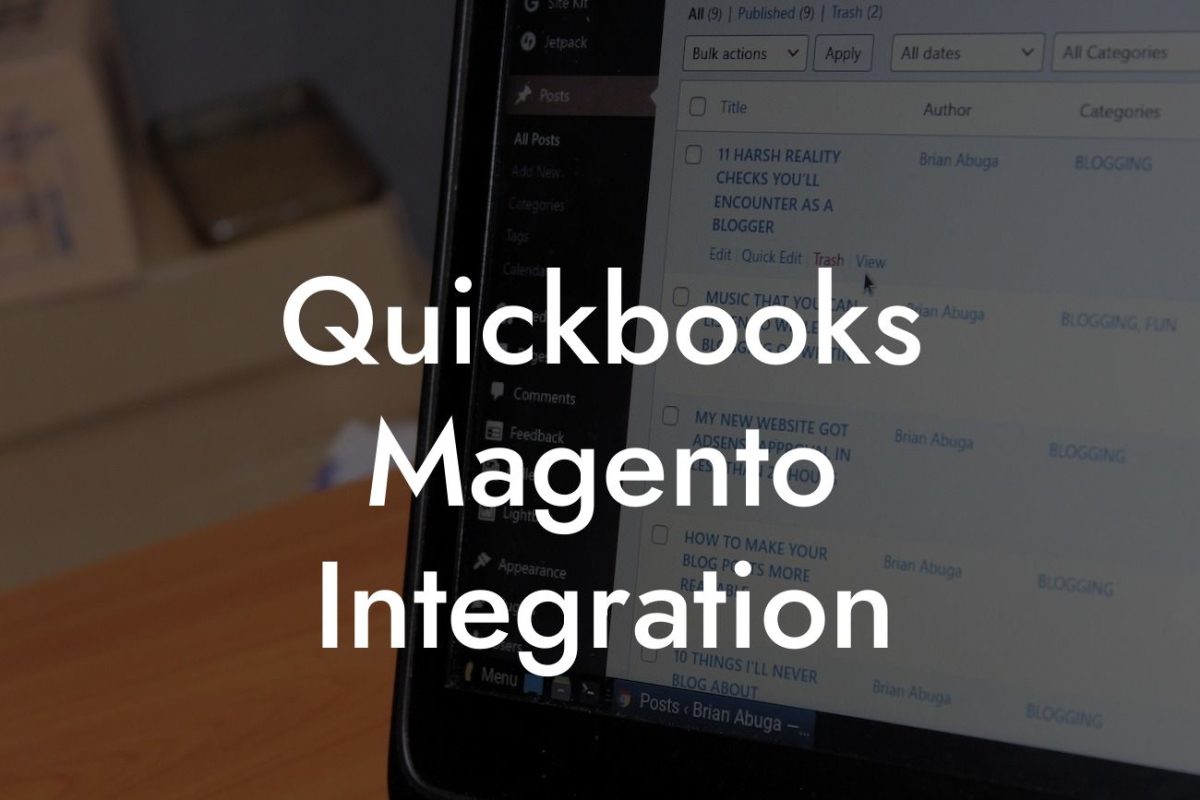 Quickbooks Magento Integration