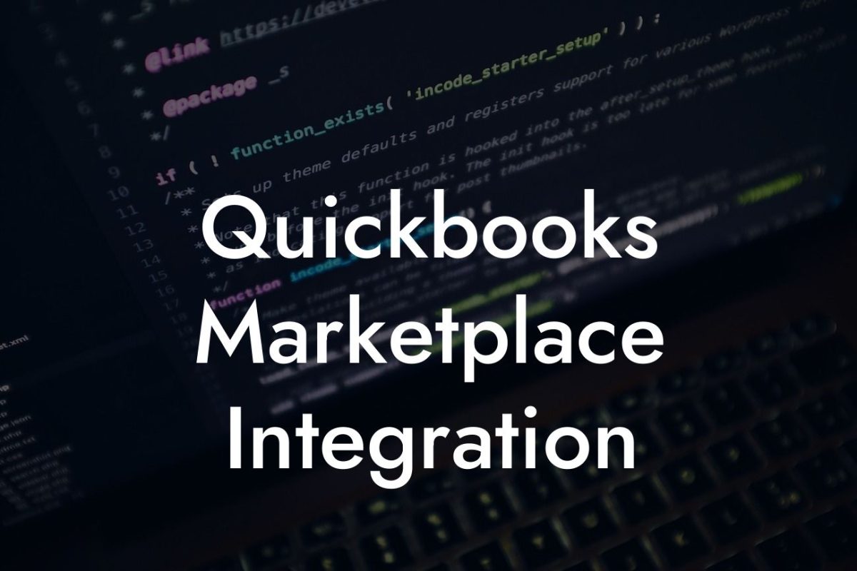 Quickbooks Marketplace Integration