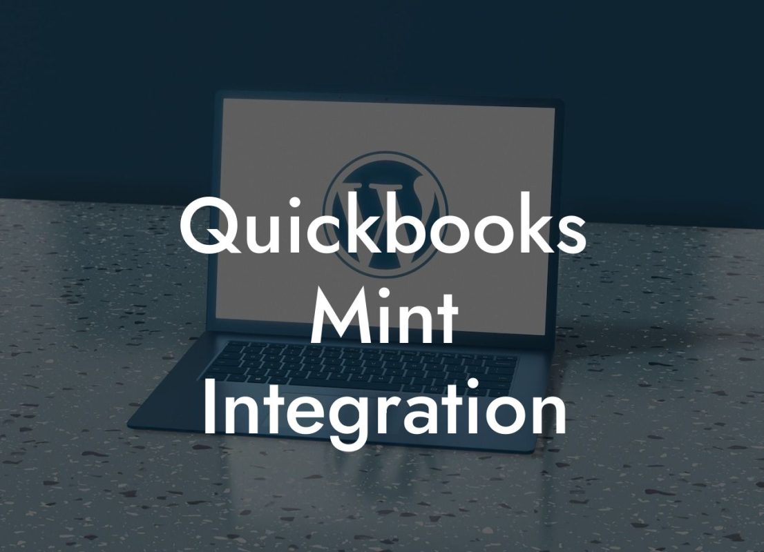 Quickbooks Mint Integration