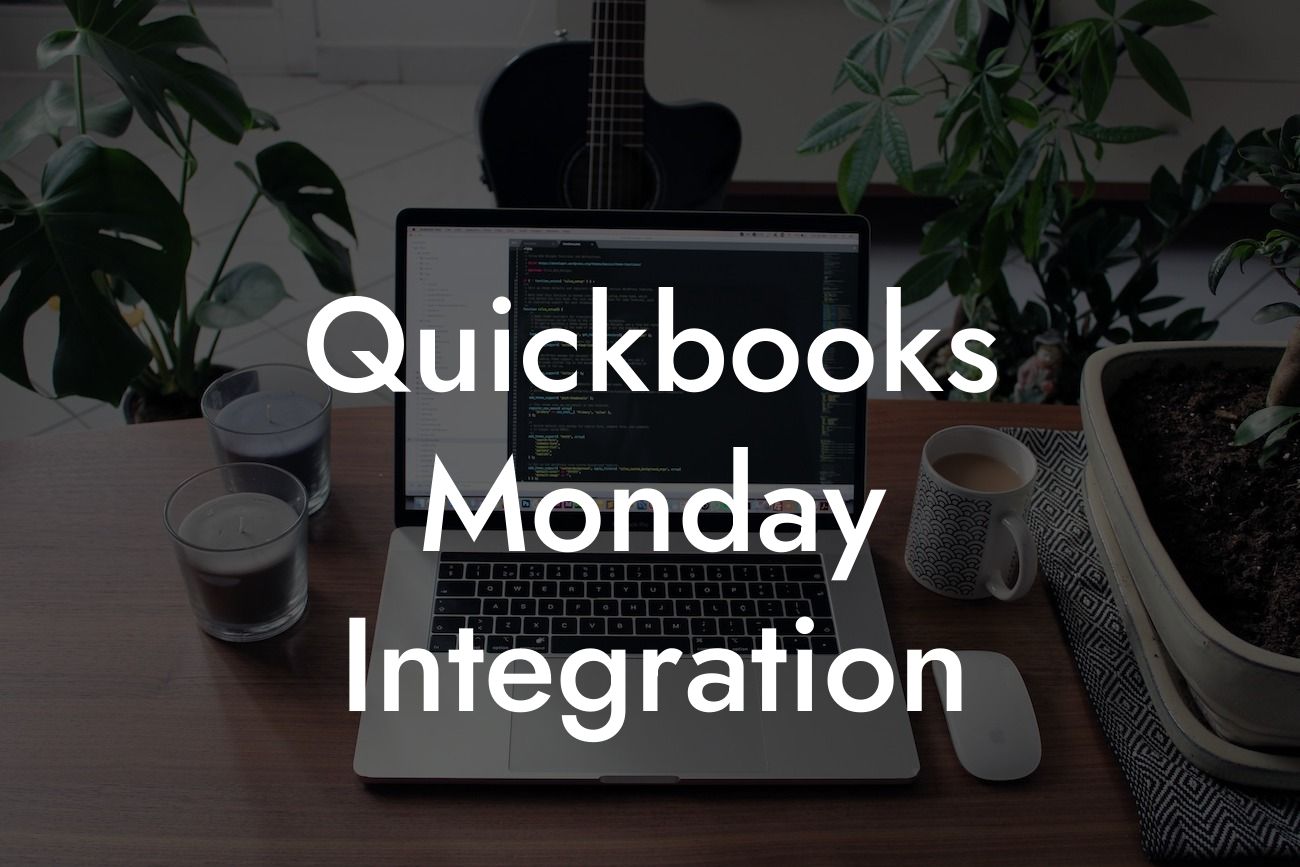 Quickbooks Monday Integration