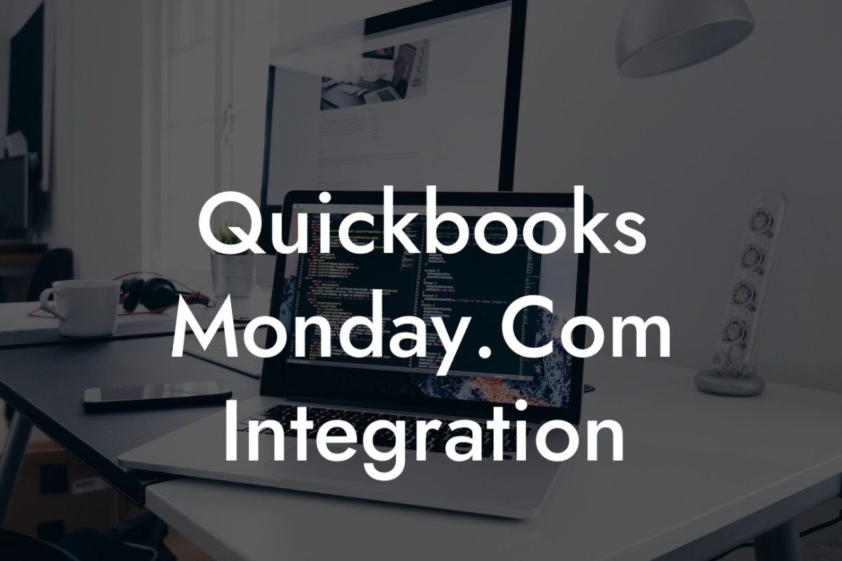 Quickbooks Monday.Com Integration