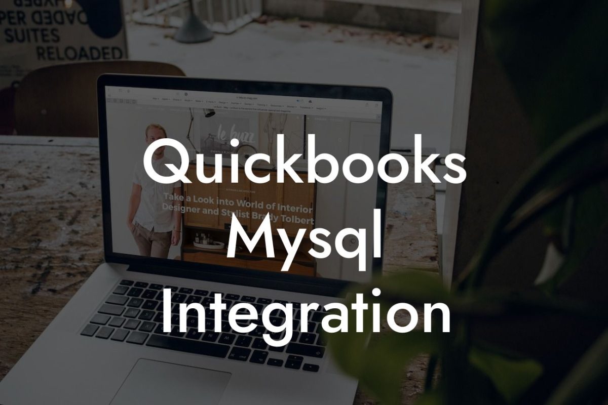 Quickbooks Mysql Integration