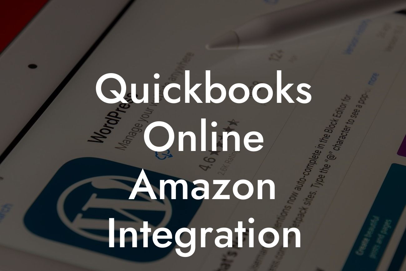 Quickbooks Online Amazon Integration