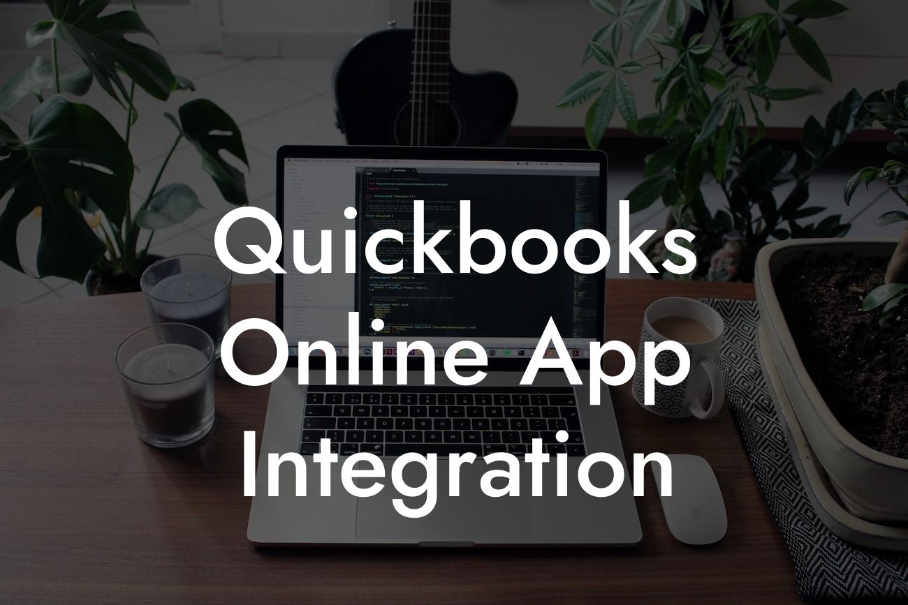 Quickbooks Online App Integration