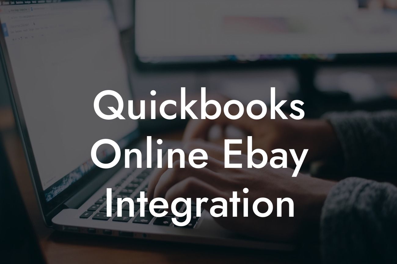 Quickbooks Online Ebay Integration