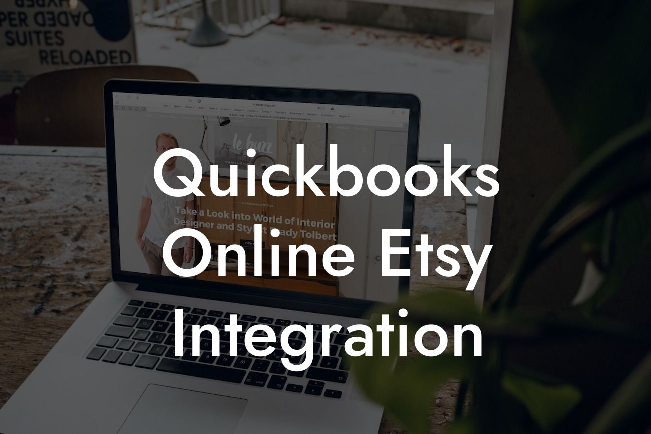 Quickbooks Online Etsy Integration