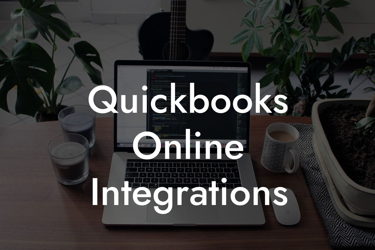 Quickbooks Online Integrations