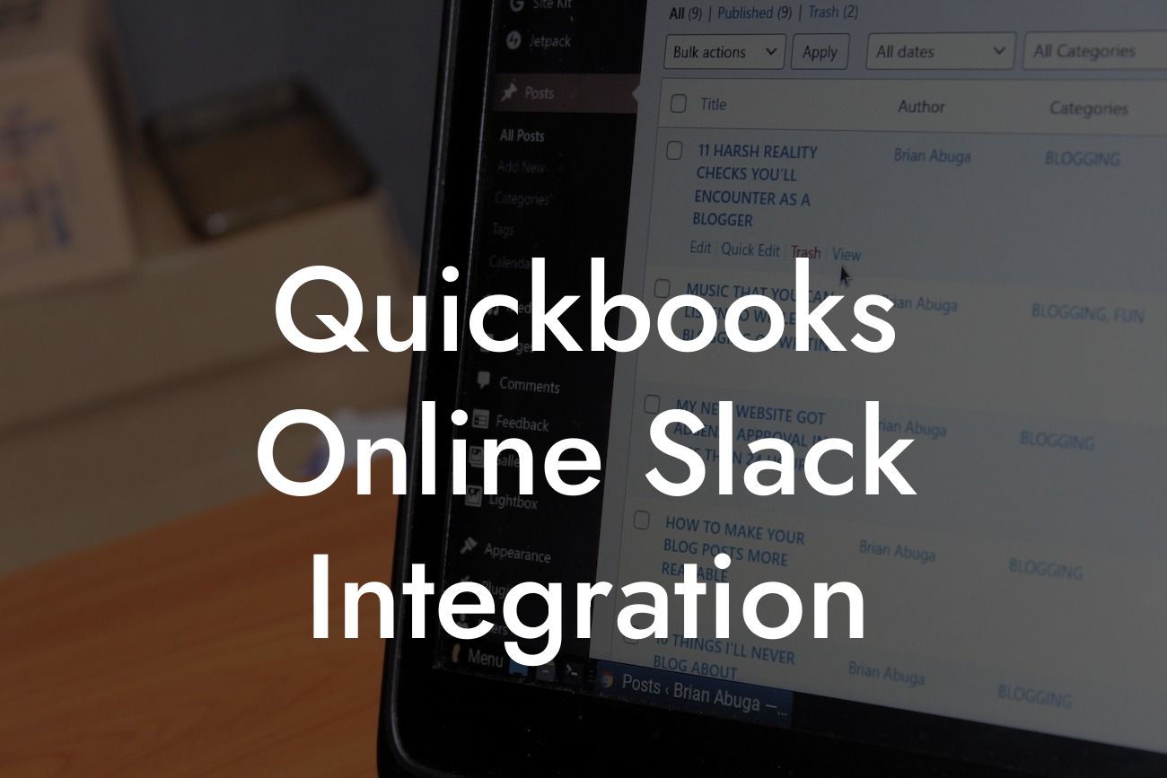 Quickbooks Online Slack Integration