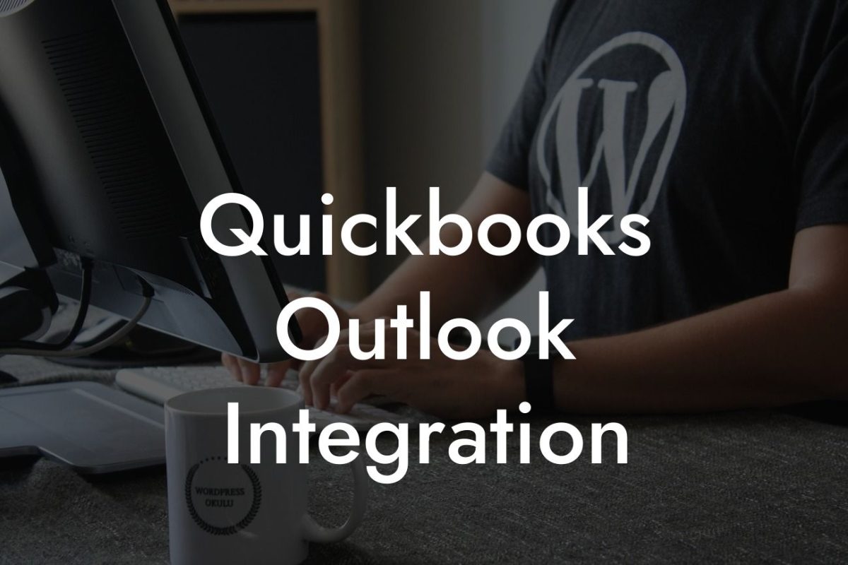 Quickbooks Outlook Integration