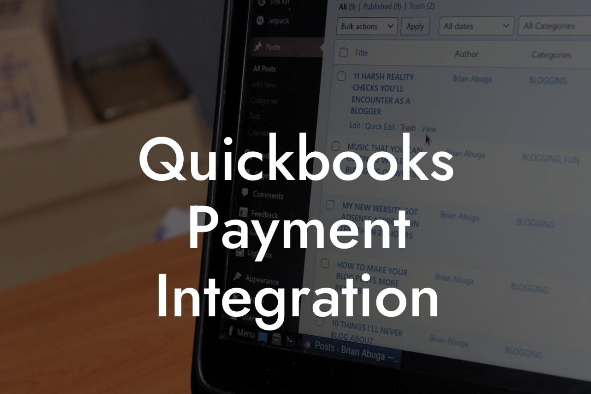 Quickbooks Payment Integration