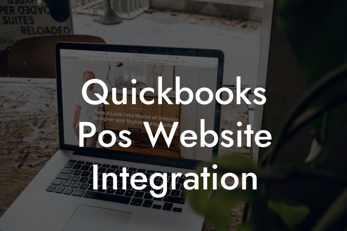 Quickbooks Pos Website Integration