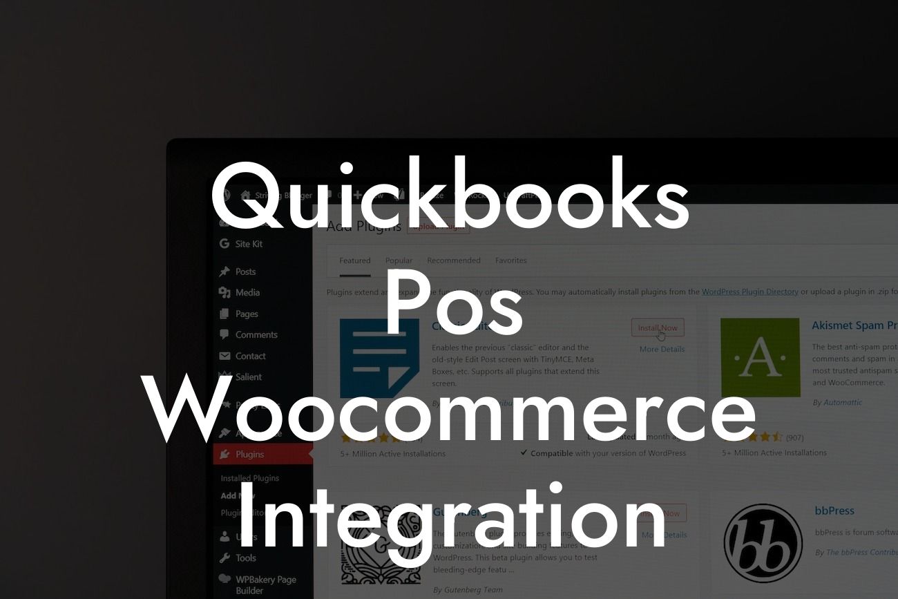 Quickbooks Pos Woocommerce Integration