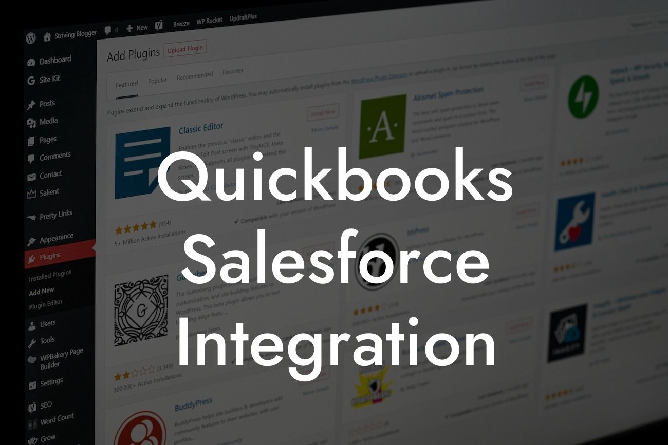 Quickbooks Salesforce Integration