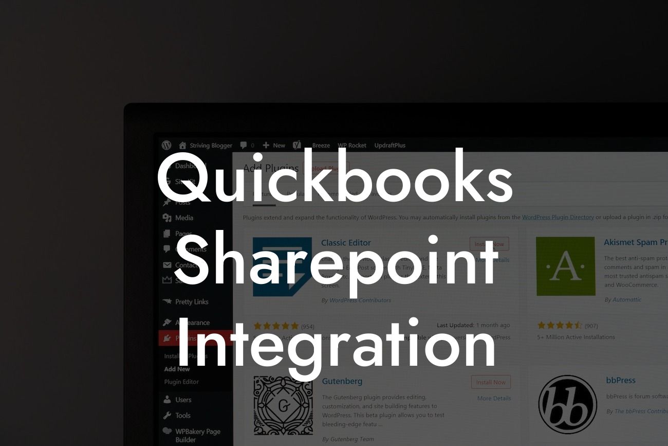 Quickbooks Sharepoint Integration
