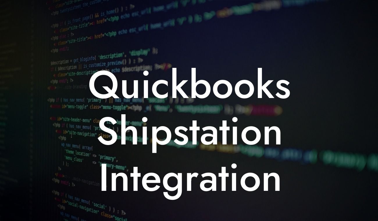 Quickbooks Shipstation Integration