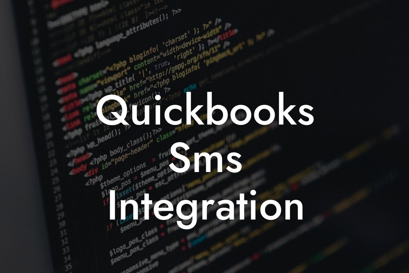 Quickbooks Sms Integration