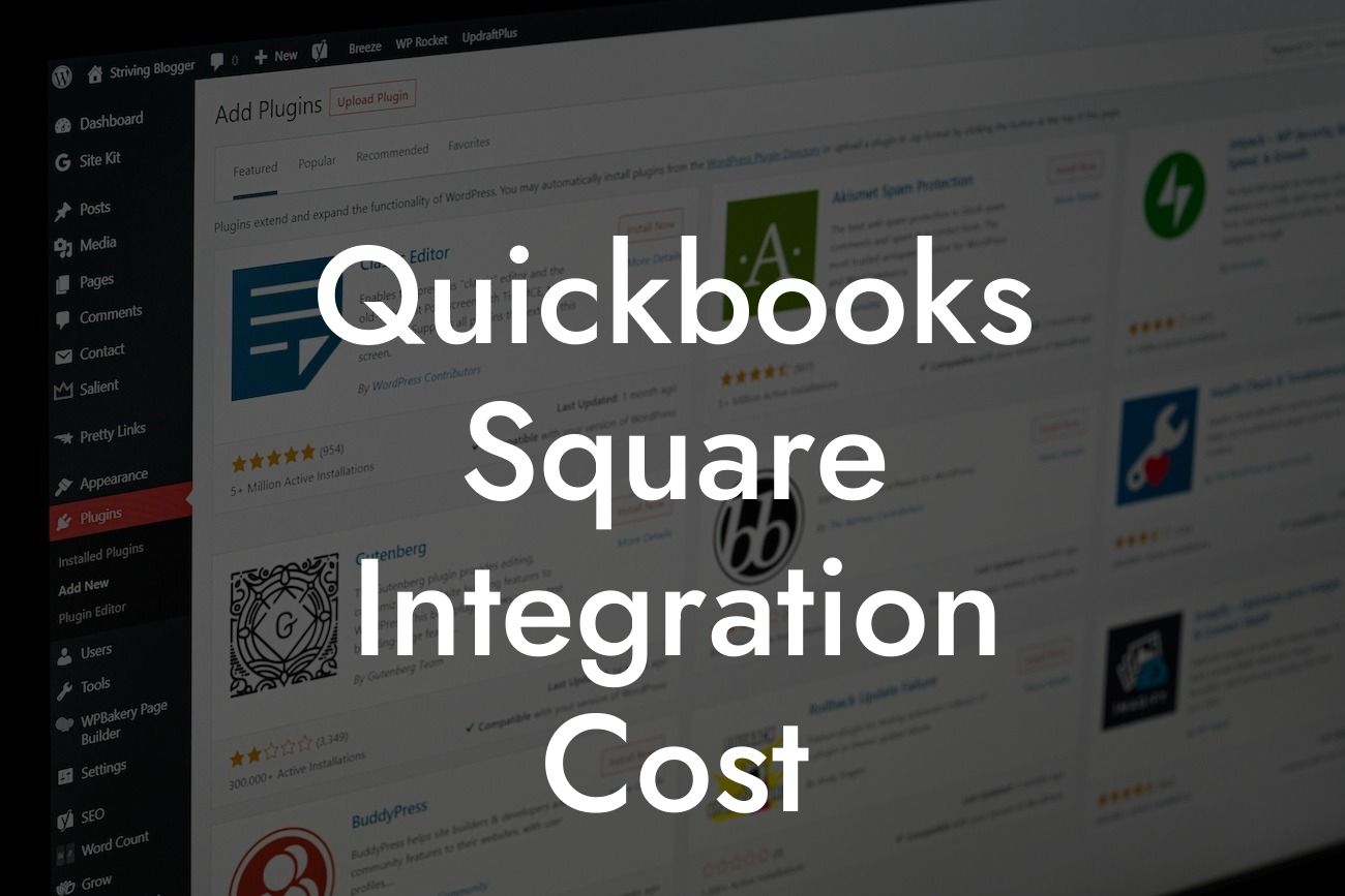 Quickbooks Square Integration Cost