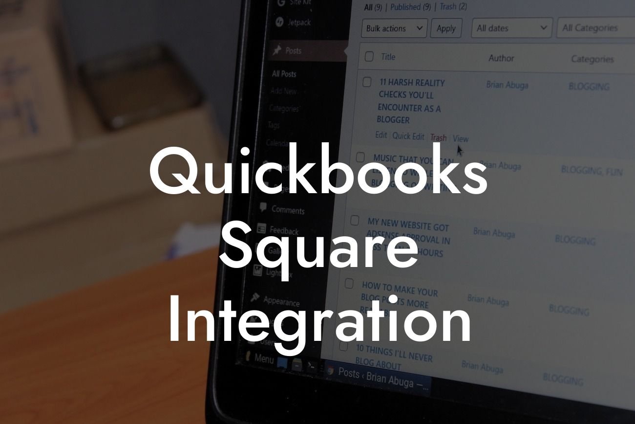 Quickbooks Square Integration