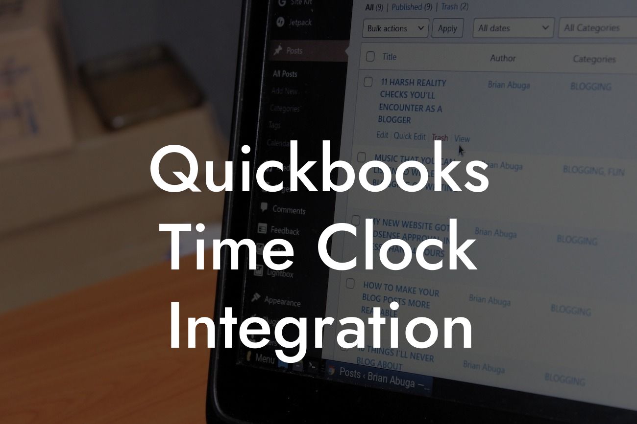 Quickbooks Time Clock Integration