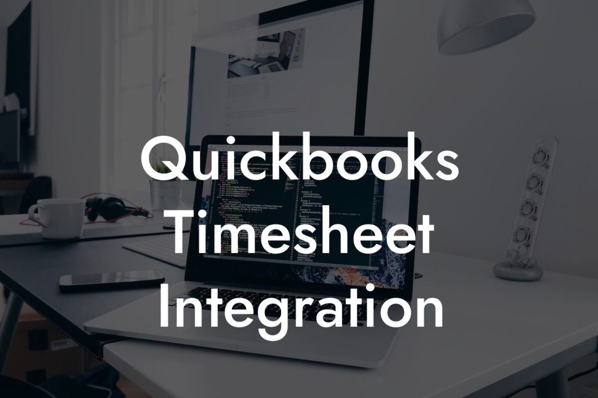 Quickbooks Timesheet Integration