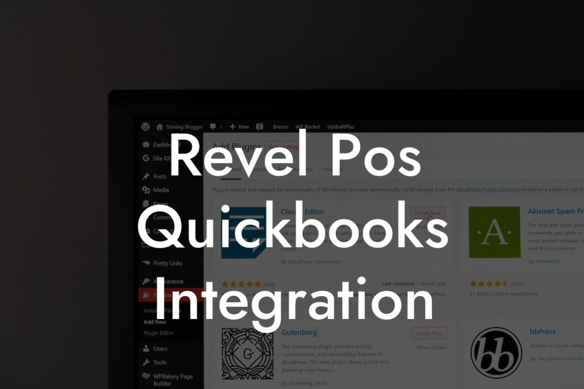 Revel Pos Quickbooks Integration