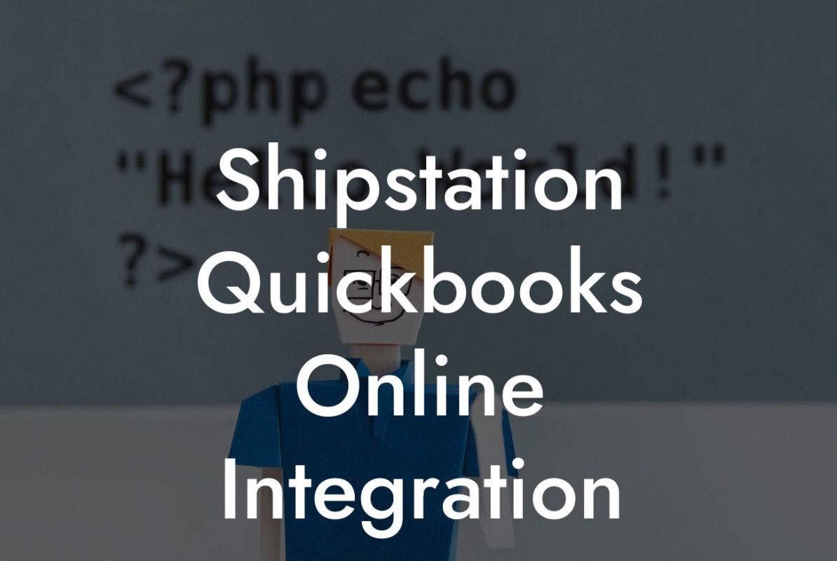 Shipstation Quickbooks Online Integration