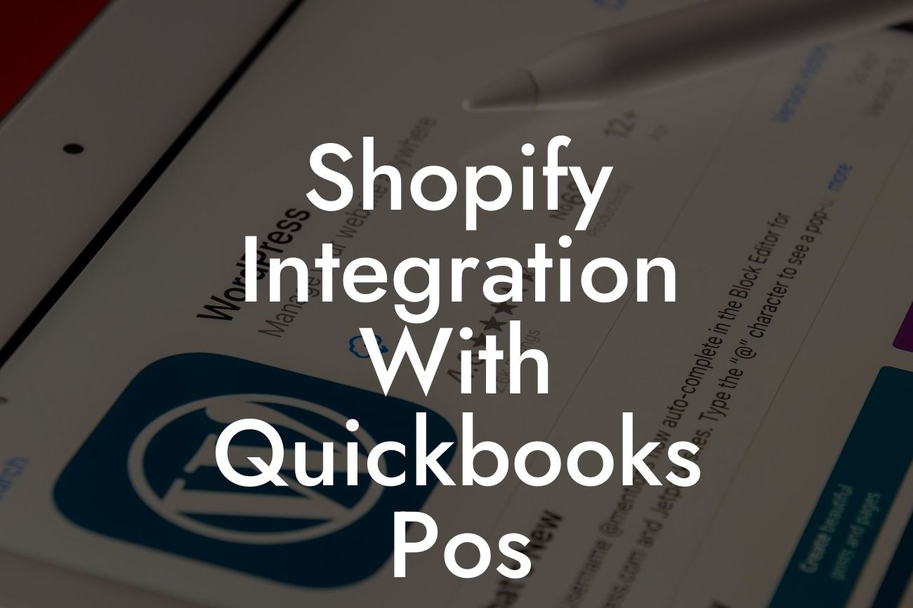 Shopify Integration With Quickbooks Pos