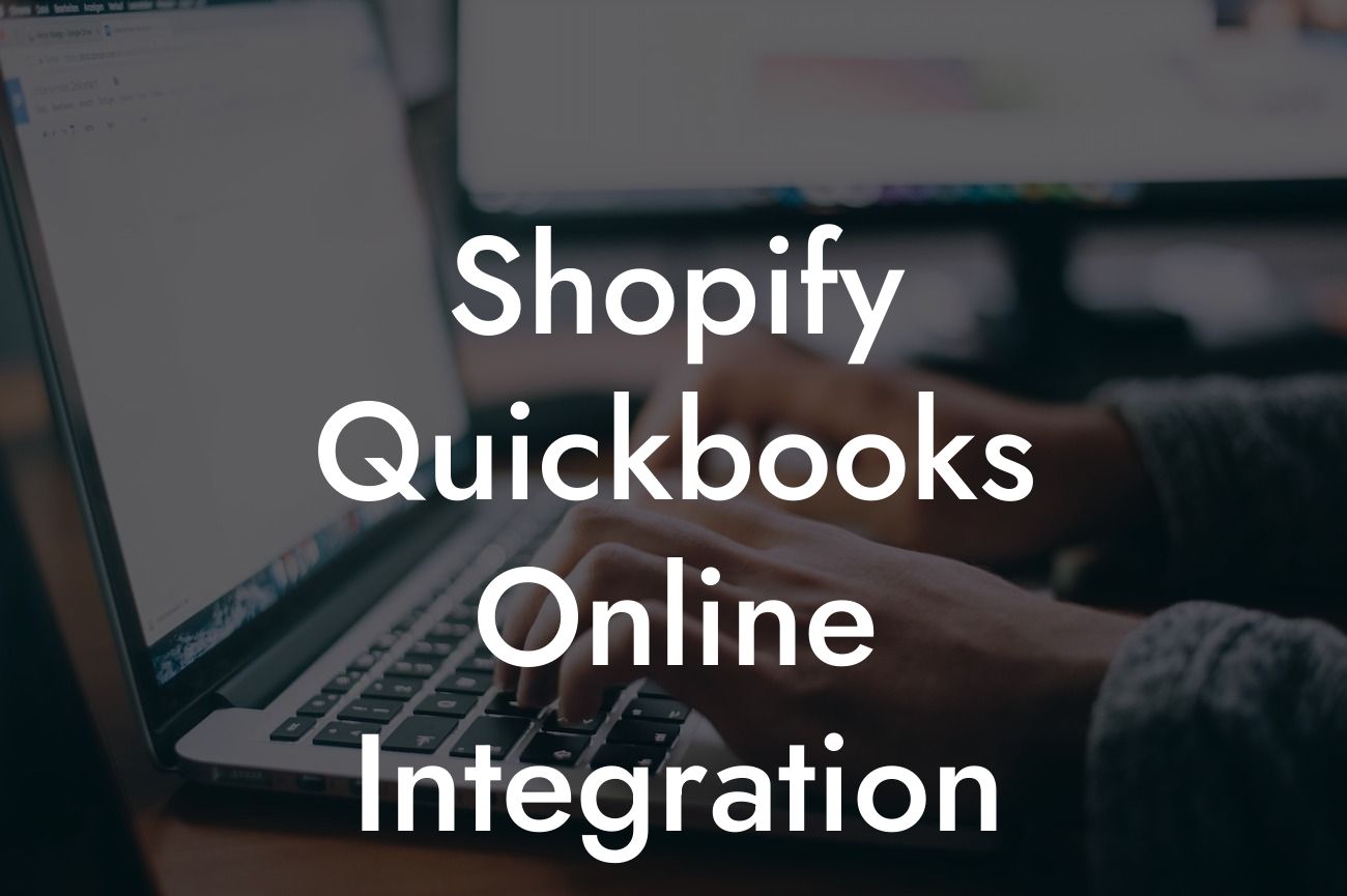 Shopify Quickbooks Online Integration