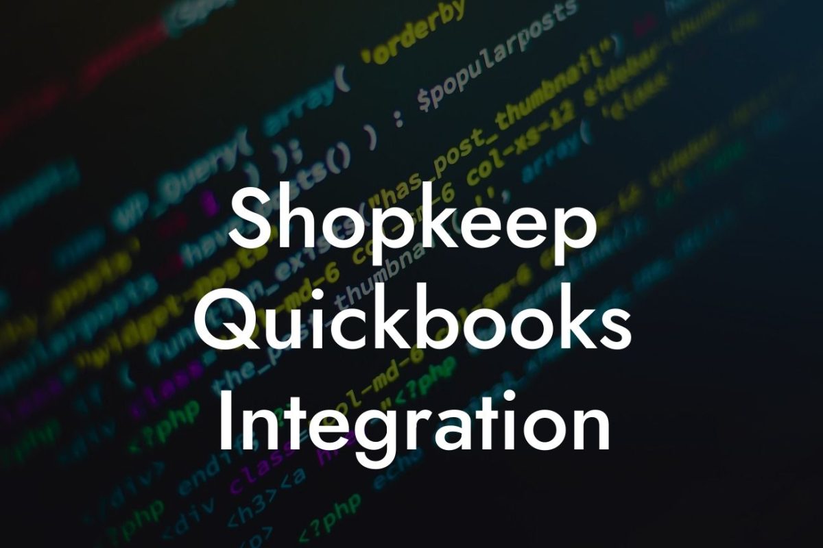 Shopkeep Quickbooks Integration