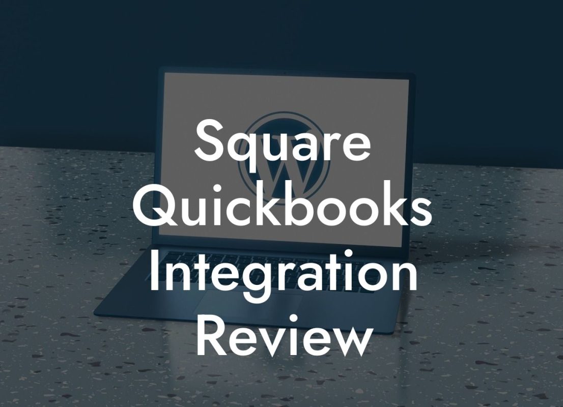 Square Quickbooks Integration Review