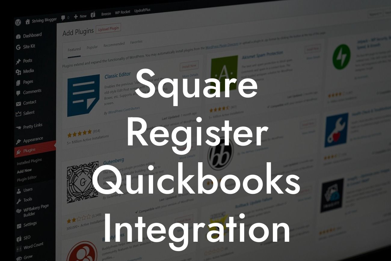 Square Register Quickbooks Integration